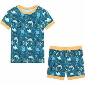 Emerson and Friends Ocean Friends Bamboo Pajama Set